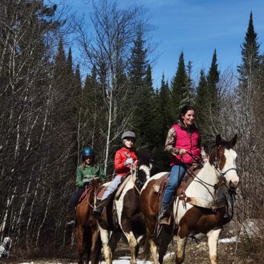 Horseback mont tremblant